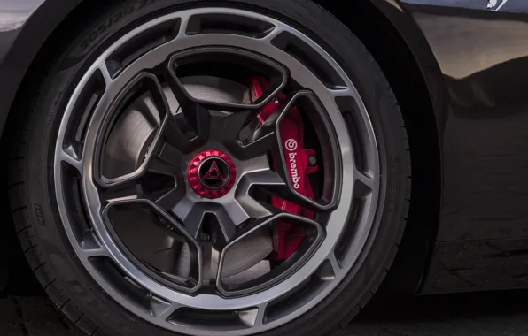 Close-up, wheel, the concept, Dodge, Dodge, Charger, Dodge Charger Daytona SRT Concept