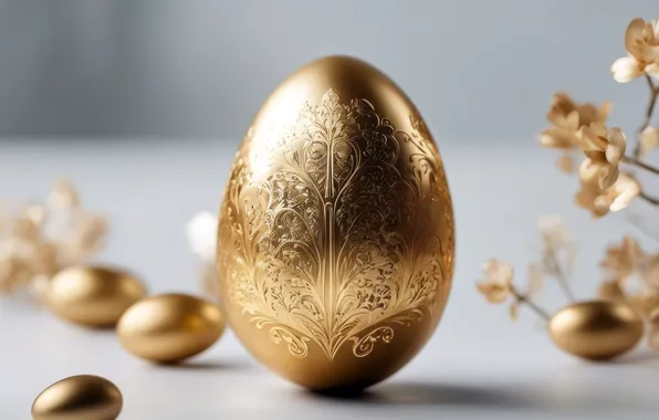 Holiday, eggs, spring, Easter, eggs, AI art, neural network