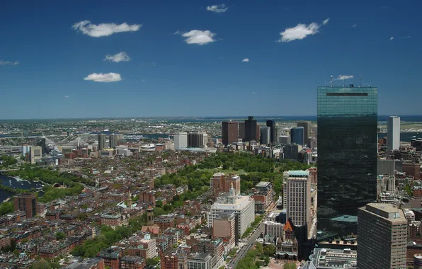 Picture city, the city, USA, Boston, Massachusetts