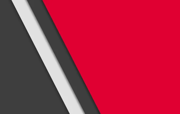 White, line, red, abstraction, black