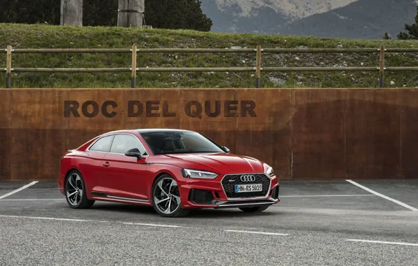 Picture AUDI, RS5, RED, 2017