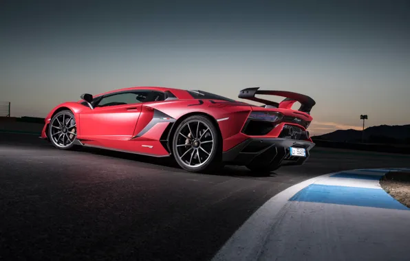 Lamborghini, supercar, 2018, Aventador, SVJ, Aventador SVJ