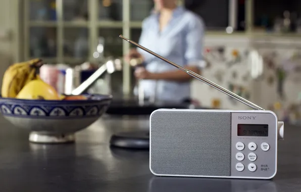 Picture radio, Sony, radio, dab+, dab