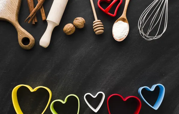Strip, table, holiday, heart, divorce, heart, spoon, hearts