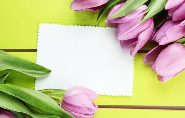 Picture flowers, bouquet, tulips, pink, wood, pink, flowers, beautiful
