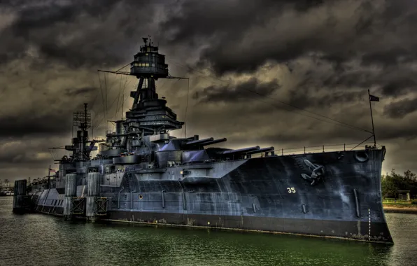 Ship, Navy, American, military, battleship, Texas, USS, battleship