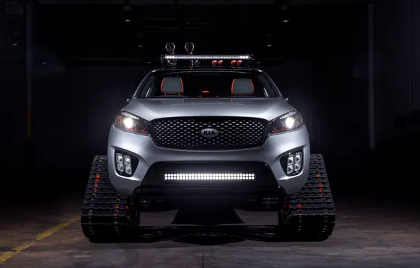 Front view, Kia, Sorento, 2016, Ski Gondola