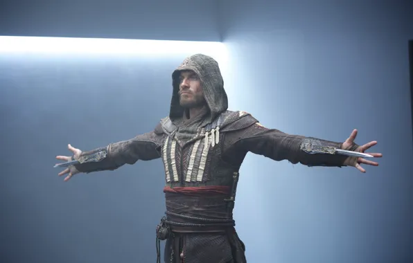 Picture assassin, Assassin's Creed, Michael Fassbender, Michael Fassbender, Assassin's creed, Callum Lynch, Aguilar