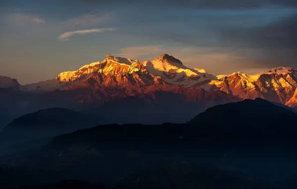 Picture landscape, mountains, nature, Tibet