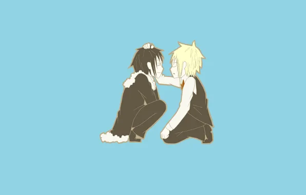 Minimalism, guys, Durarara, Durarara, Of Izaya Orihara, Heiwajima Shizuo