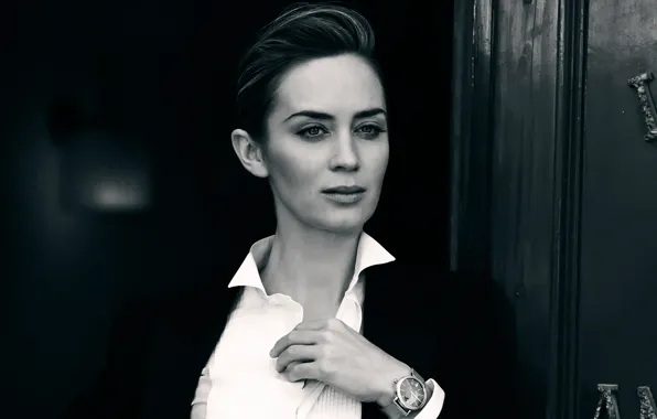 Picture company, photoshoot, Emily Blunt, IWC Schaffhausen