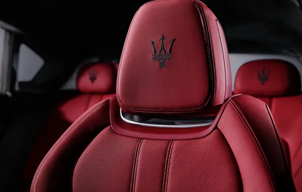 Picture red, icon, chair, logo, maserati, seat