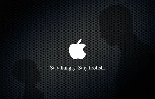 Picture apple, Steve jobs, stay foolish, steve jobs, stay hunry