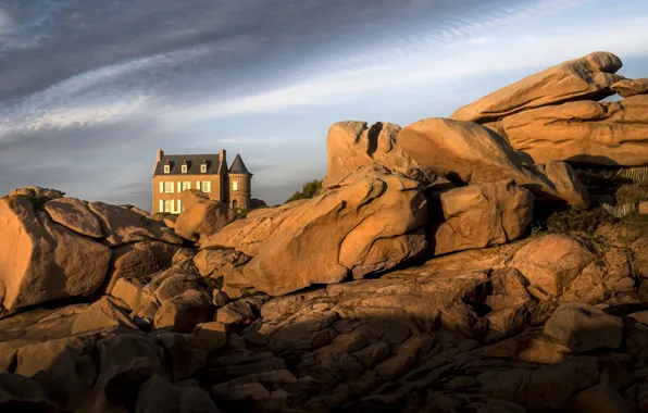 Bretagne, littoral, Côtes-d'armor, rocks