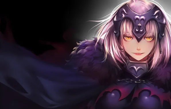Look, girl, smile, anime, art, Fate Grand Order, The destiny of a great campaign