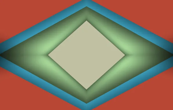 Shadows, geometry, rhombus