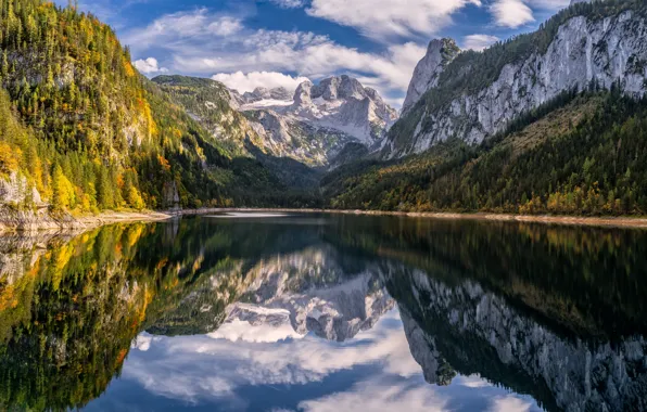 Nature, Mountains, Autumn, Lake, Austria, Alps, Landscape, Nature