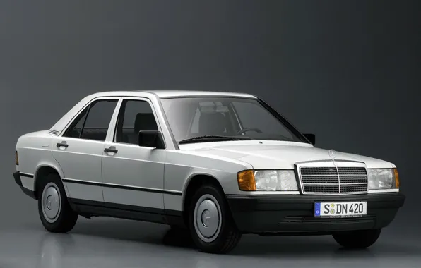Picture machine, white, the dark background, background, lights, wheel, Mercedes, car