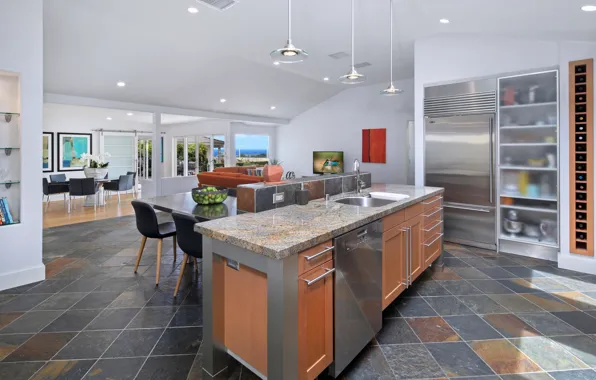Wallpaper furniture, kitchen, design, interior, kitchen for mobile and ...