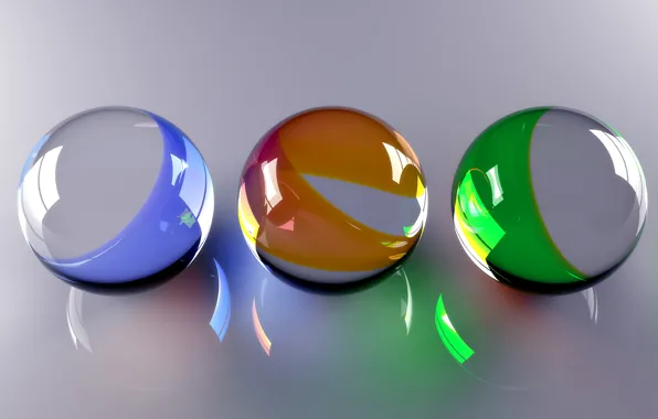 Balls, Balls, Glass Beads, Glassy