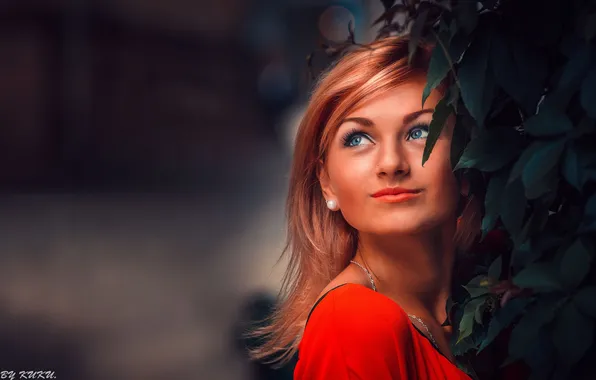 Look, girl, smile, portrait, photographer, cute, face, Arthur Kukushkin