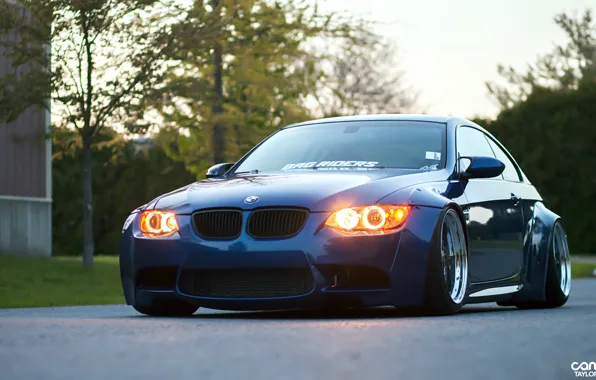 Picture E92, BMW, wide body