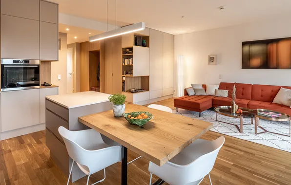 Design, style, interior, kitchen, living room, dining room