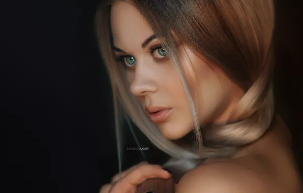 Picture look, face, background, hair, portrait, Alexander Drobkov-Light, Carina Carina