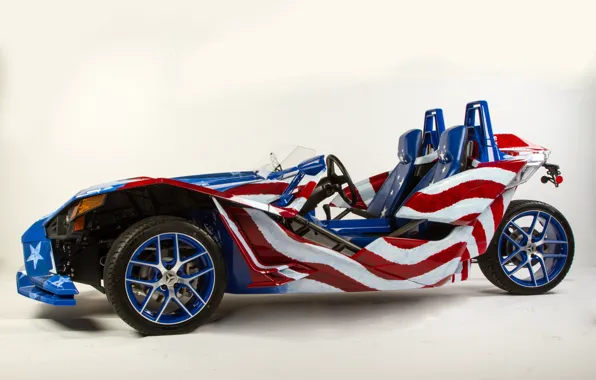 Beautiful, comfort, hi-tech, Polaris, Slingshot, technology, sporty, 026