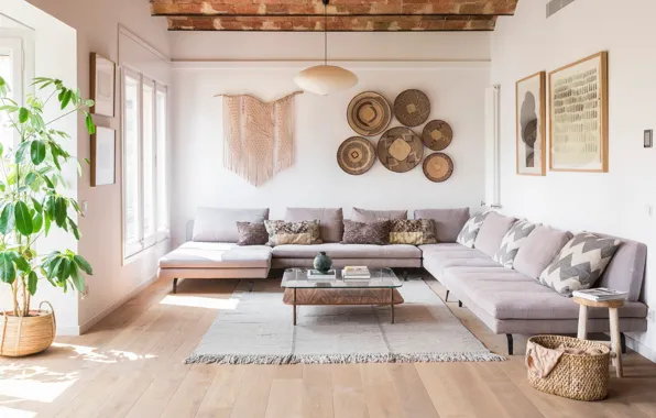 Design, style, interior, living room, Barcelona, Barcelona, stylish zen space, by AB Curated