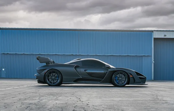 Wallpaper car, McLaren, profile, Senna, McLaren Senna for mobile and