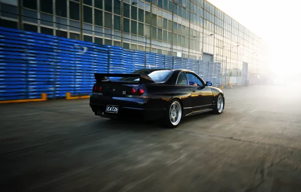 Nissan, GT-R, track, Nissan, Skyline, R33, V-spec