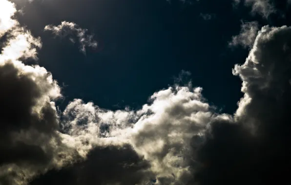 The sky, clouds, photo, Wallpaper, view, cloud