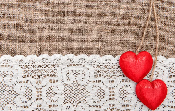 Picture love, heart, love, lace, heart, vintage, romantic, valentines