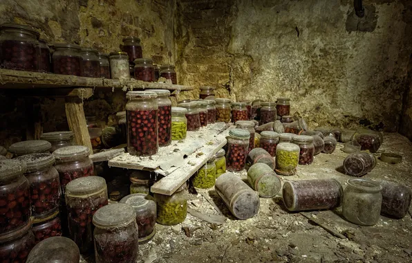 Picture background, Bank, cellar