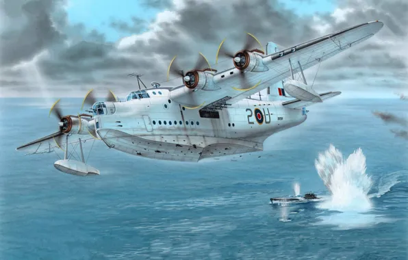 UK, multipurpose, flying boat, Short Sunderland, Sunderland Mk.III