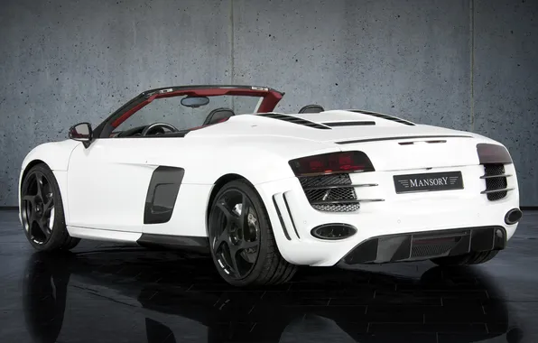 Car, Audi, auto, Spyder, tuning, wallpapers, Mansory, V10