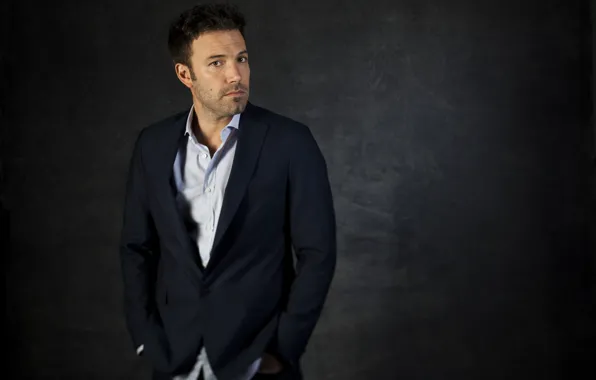 Picture actor, male, the dark background, Ben Affleck