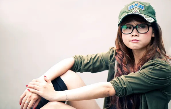 Picture girl, pose, portrait