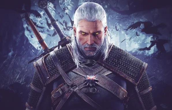 Geralt of Rivia, The Witcher 3: Wild Hunt, The Witcher 3: wild hunt, Geralt of …