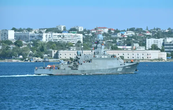 Ship, rocket, small, Sevastopol, Grayvoron