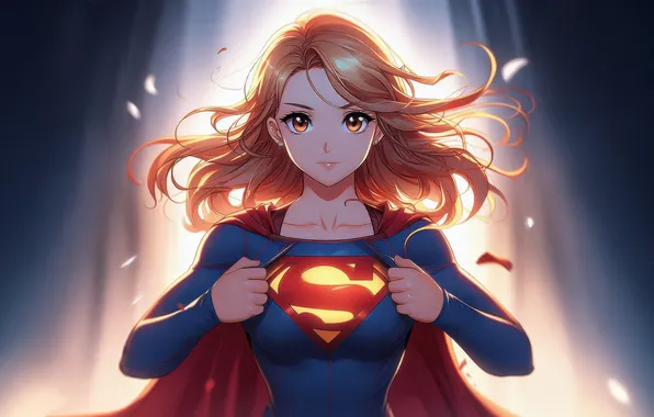 Picture supergirl, enchantress