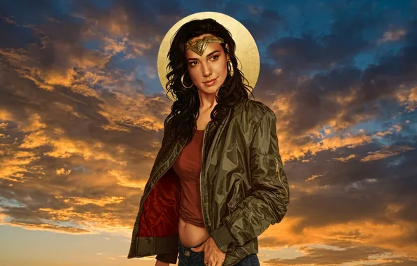 Picture beauty, wonder woman, timeless