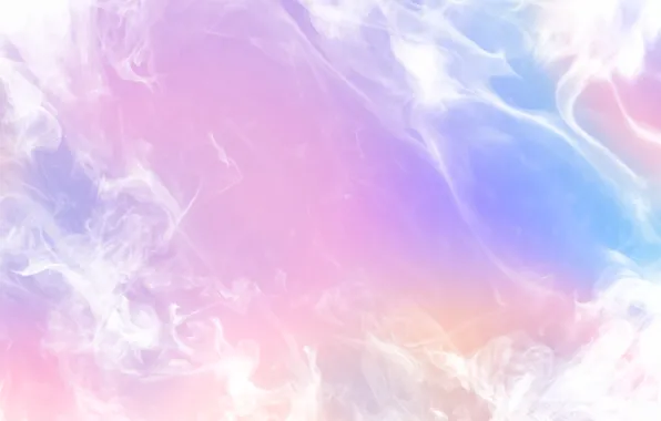 White, abstraction, lilac, pink, blue, ease, paint, tenderness