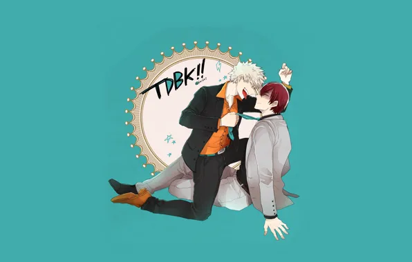 Guys, Boku No Hero Academy, Todoroki Shoto, My Hero Academy, Bakuga Katsuki