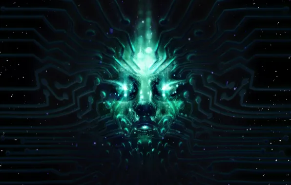 Computer, hologram, Remastered, lik, System Shock, OtherSide