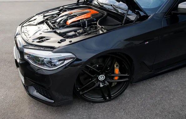 Engine, BMW, G-Power, 2018, the front part, 5, 5-series, G30