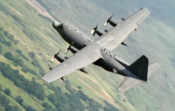 Picture flight, the plane, military transport, C-130M