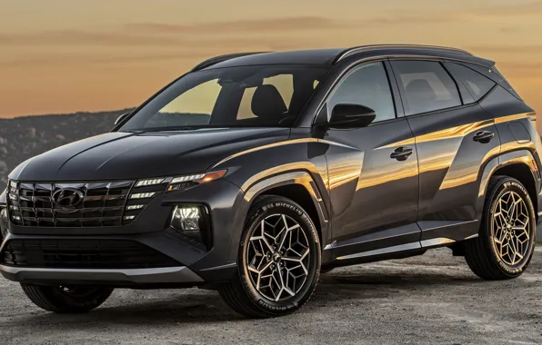 Car, machine, Hyundai, crossover, Tucson, big car, N Line, Hyundai Tucson