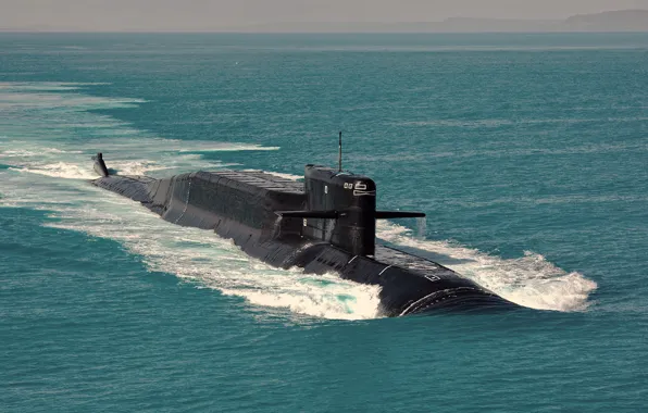 Underwater, cruiser, atomic, rocket, Verkhoturye
